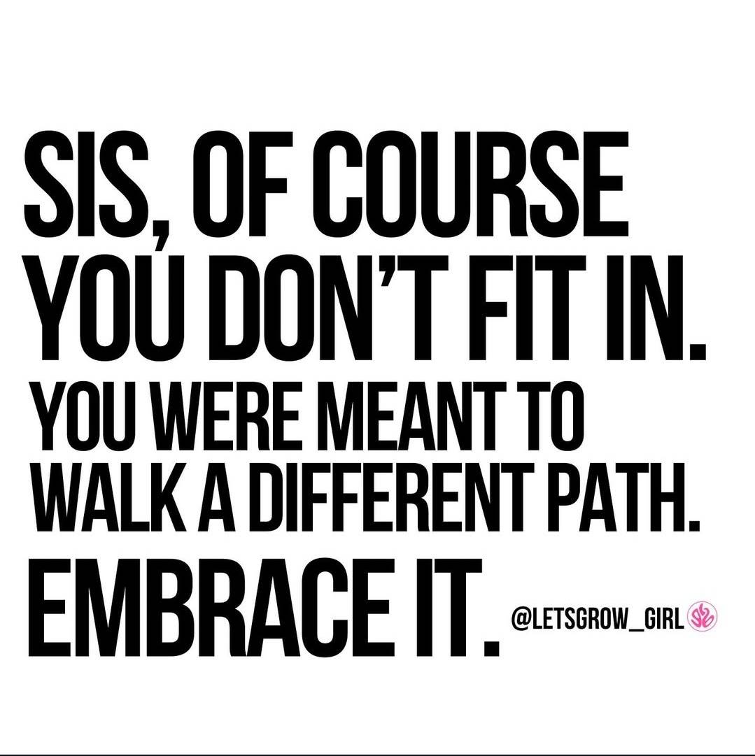 Your path is unique, your vibe is divine. Keep walking in that truth, sis. #BOSSTip