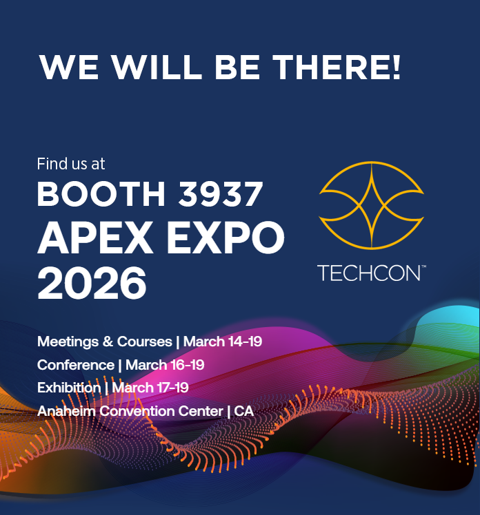 techconsystems's tweet photo. Learn about Techcon Plastics Quality Standards,the latest in 1K and 2K fluid dispensing at #APEX2026 - Let us help you wiht your application challenges!!  Meet us at Booth 3937!  

#CustomFluidDispensing #Material Packaging #2KDispensing https://t.co/tKvBALyJB9