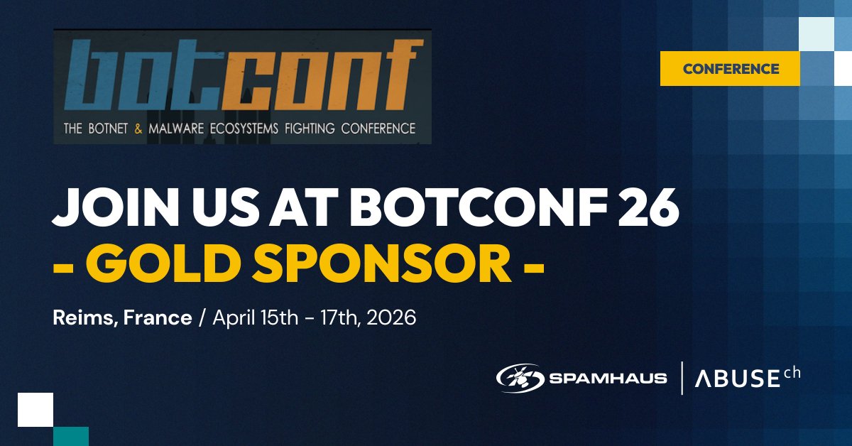 Spamhaus Technology tweet media