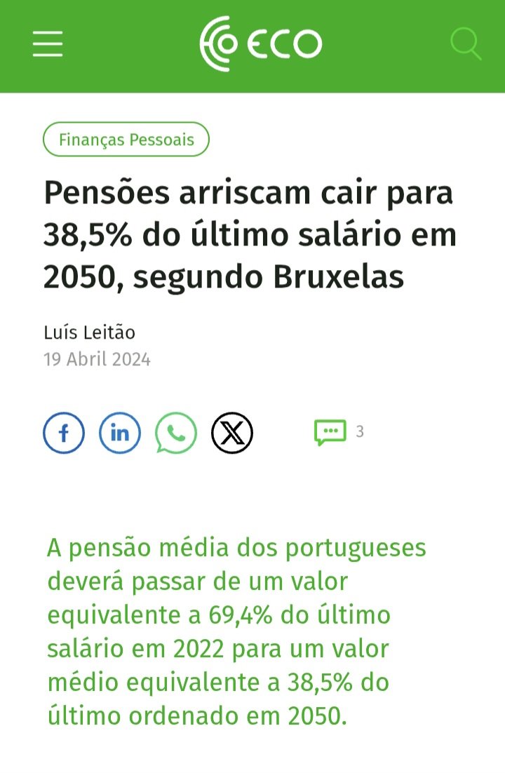 Pfroufe73's tweet photo. @JornalNoticias Então digam lá, em 2050 qual será a percentagem do último salário?? https://t.co/bHIZeFb3zM