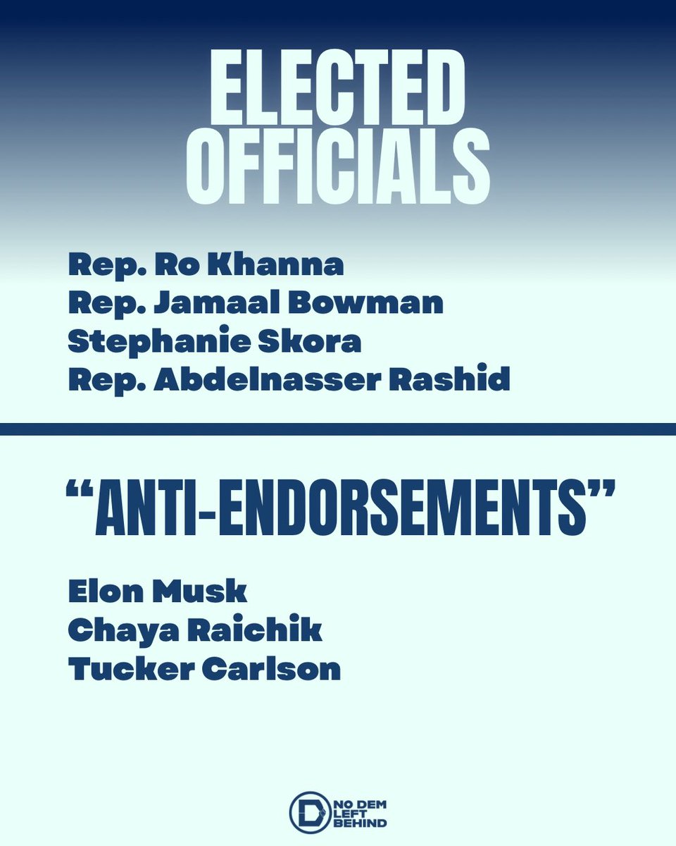 No Dem Left Behind tweet media