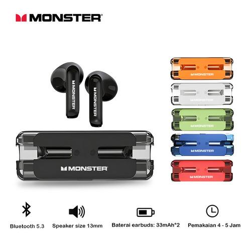 urdailydooses's tweet photo. 4. Monster XKT08

Desainnya paling beda sendiri, transparan dan kelihatan "techy" banget. Sering banget promo di Shopee Video.

Harga: Rp130rb – Rp150rb.

Fitur: Fokus di desain dan suara yang cukup jernih. Delay-nya juga minim kalau buat nonton film atau video TikTok.

Cocok buat: Kamu yang peduli penampilan dan pengen TWS yang kelihatan mahal tapi murah.

Link: https://t.co/gooLyTyHZe