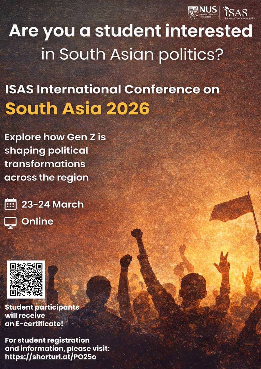 Institute of South Asian Studies (ISAS) - NUS tweet media