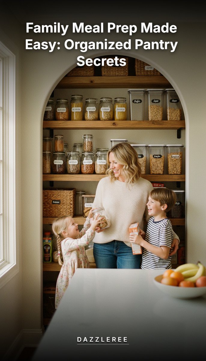 dazzleree's tweet image. Tired of frantic searches for ingredients during family meal prep? dazzleree.com/blogs/news/a-s… A well-organized pantry can turn cooking into a fun, stress-free activity for everyone!  👨‍👩‍👧‍👦
#FamilyCooking #MealPrepMadeEasy #OrganizedKitchen #NYC #dazzleree