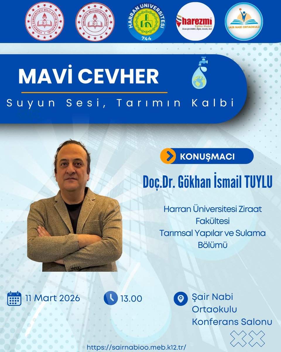 sairnabioo's tweet photo. Harezmi proje faaliyeti ve Mart ayı Su günü temasıyla konferansta buluşuyoruz.  @tcmeb @Yusuf__Tekin  @harezmimodeli @hasansildak @sanliurfammem63 @ASIM_SULTANOGLU @mserkansahin @HaliliyeMem @mays6363 @rac_iper @elif287 https://t.co/DM2f2iv0gc
