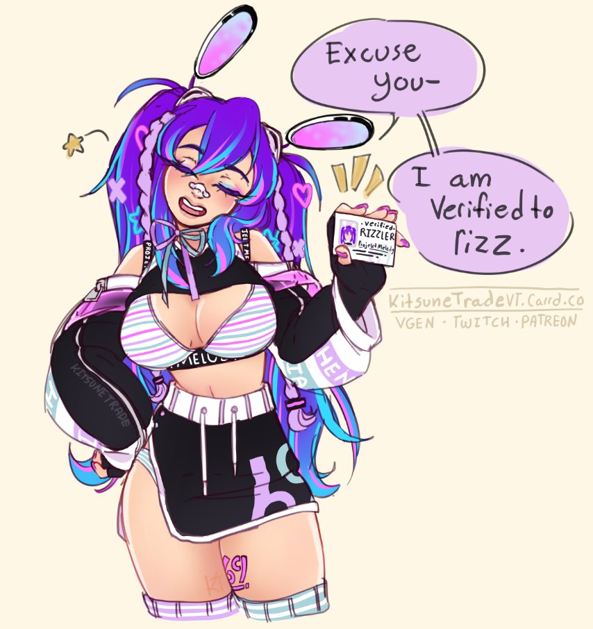 KitsuneTradeVT's tweet photo. #Mel34 I swear, the ID is legit! Wait- is that sharpie? https://t.co/Q3duKmnrjx