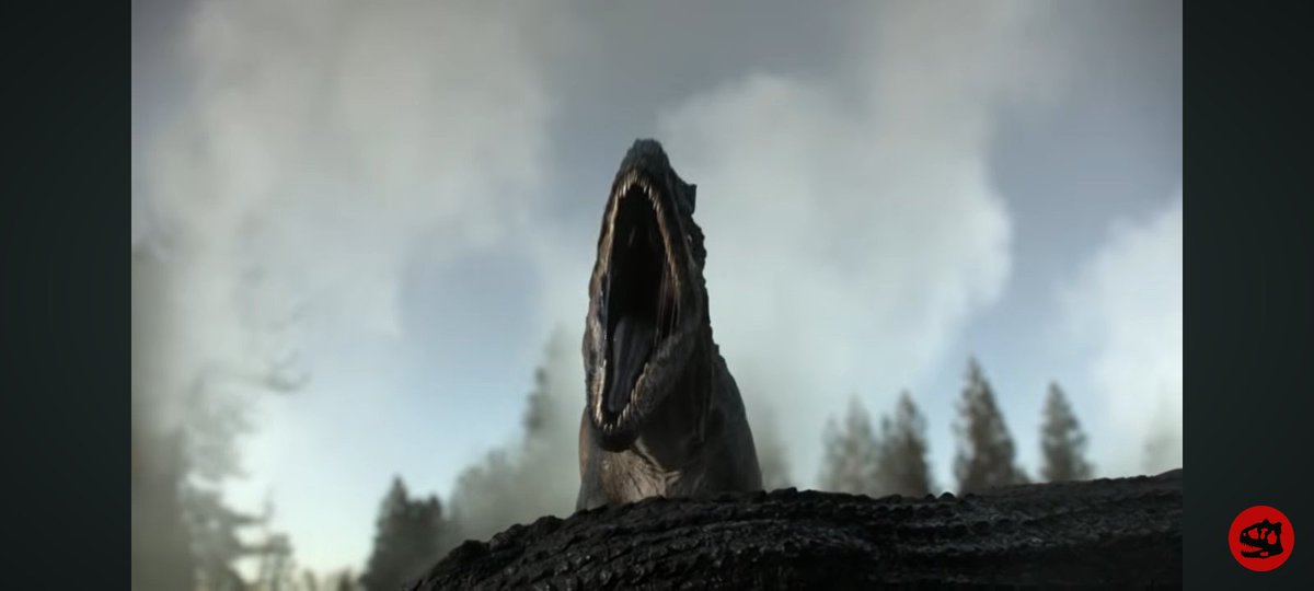 ShinyResurgence's tweet photo. One aspect about lips on theropods people neglect to bring up is the strong juxtaposition to appearance it can create.
This Allosaurus looks like a puppy when his mouth's closed but turns into fucking SCP 682 the moment light shines off of his teeth https://t.co/xdLrFEFluS