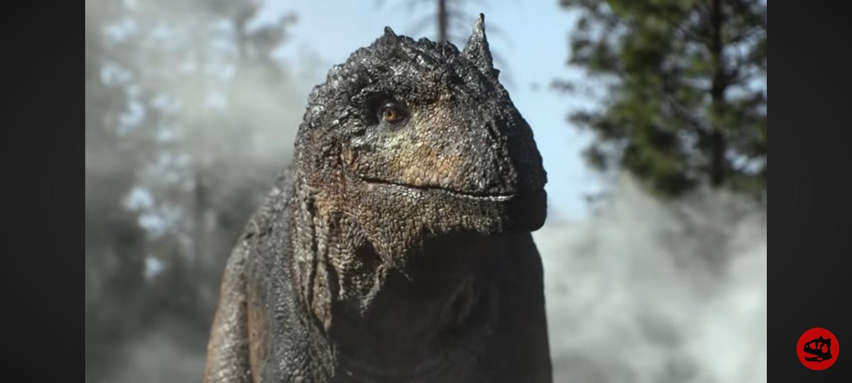 ShinyResurgence's tweet photo. One aspect about lips on theropods people neglect to bring up is the strong juxtaposition to appearance it can create.
This Allosaurus looks like a puppy when his mouth's closed but turns into fucking SCP 682 the moment light shines off of his teeth https://t.co/xdLrFEFluS