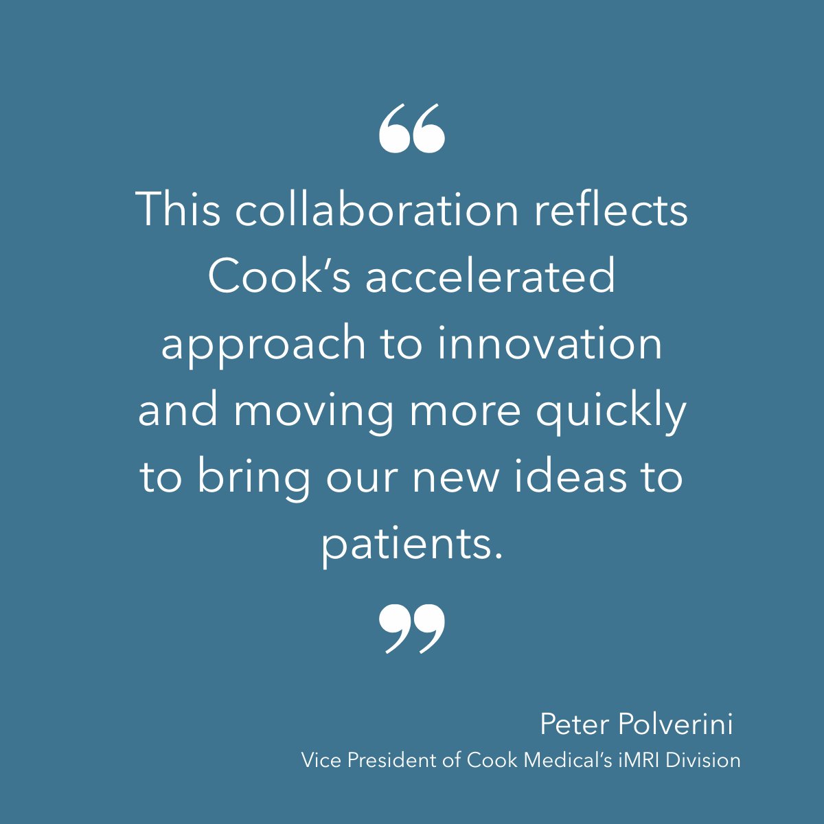 Cook Medical tweet media