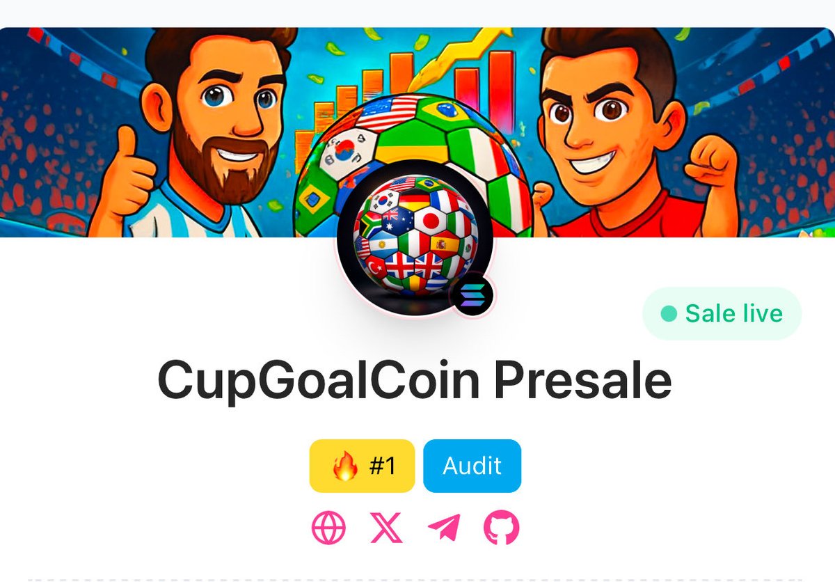 CupGoalCoin ⚽️ tweet media