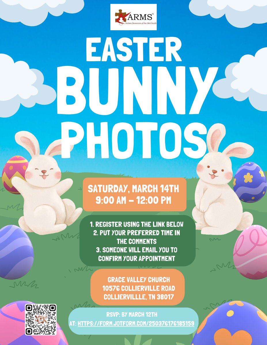 ASMidSouth's tweet photo. Easter Bunny is this coming Saturday.  Sign up TODAY!
https://t.co/VzsX8s1Y84 https://t.co/MNPfAlWEyy