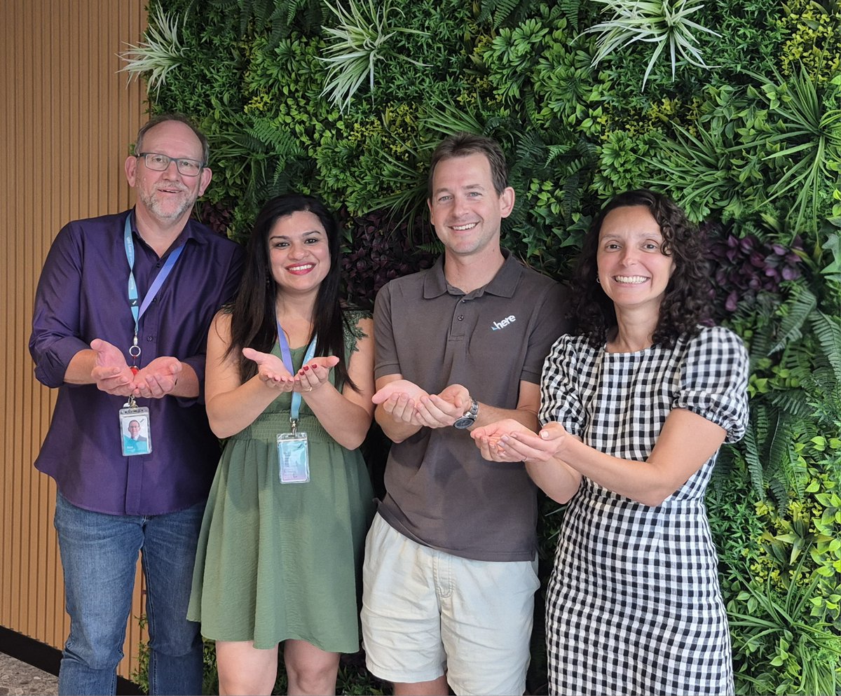 HERE Technologies tweet media