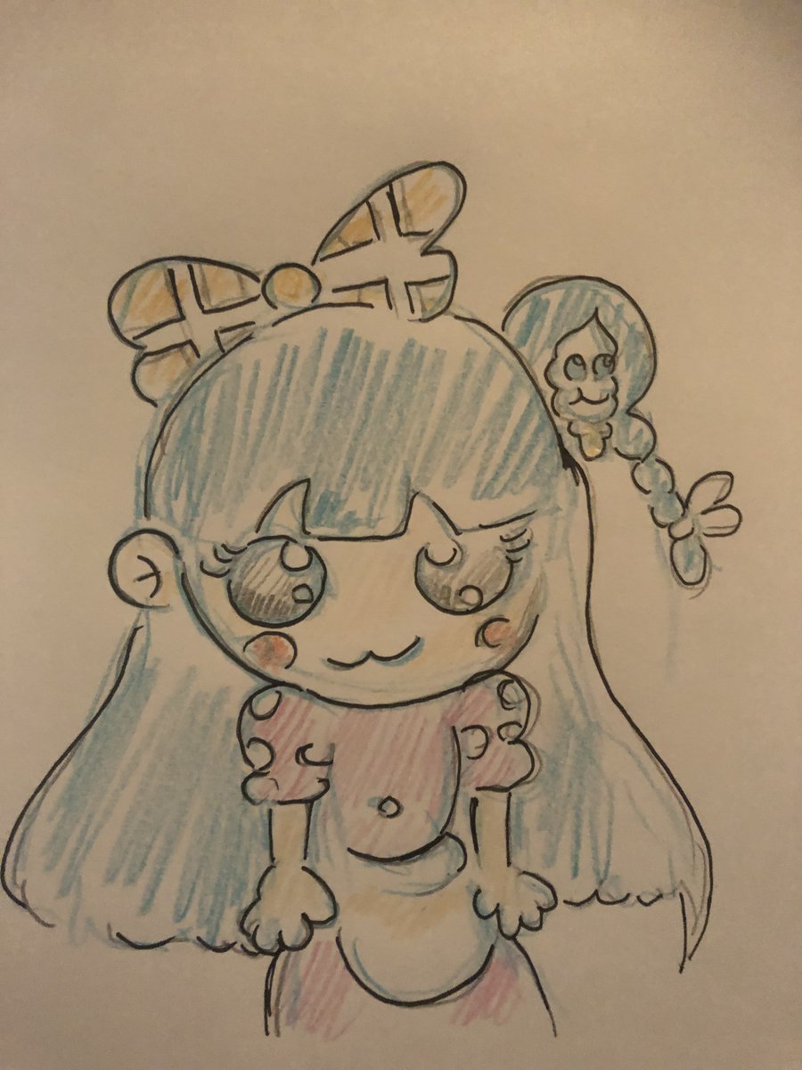 deviantart.com/krispinus/art/… #request #fanart #traditionalart #drawing #inked #colorpencil #colorpencils