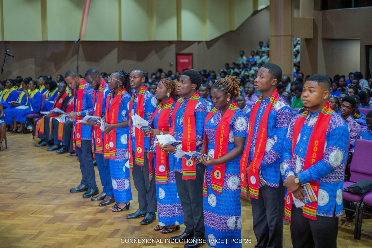 ghamsu_uglocal's tweet photo. Meet the newly inducted Connexional executives🤭🥳🎉❤️. ~Psalms 118:23🤍.
#inductionservice #ghamsu #fyppppppppppppp https://t.co/LIgZqozB3H