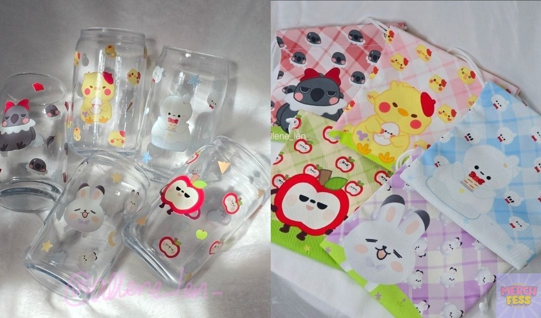 *pamermerch salahdua merch favourite buatan sender 🫶 
Yg satu bikin rajin minum air putih dan satu lagi bikin perintilan yang biasa berceceran di tas gampang dicari wkk