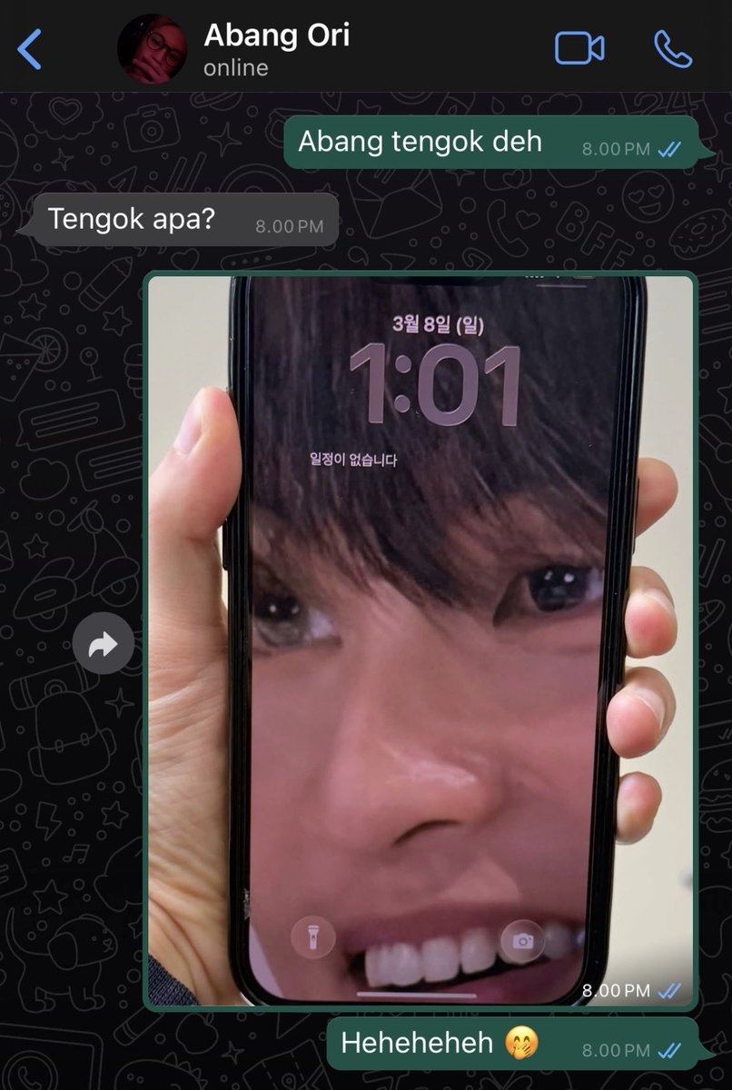Wallpaper nya ganti? 

My au’s reaction
SkyDam — Cinnamon — Yellow — JaRum — BenHill 🙂‍↔️