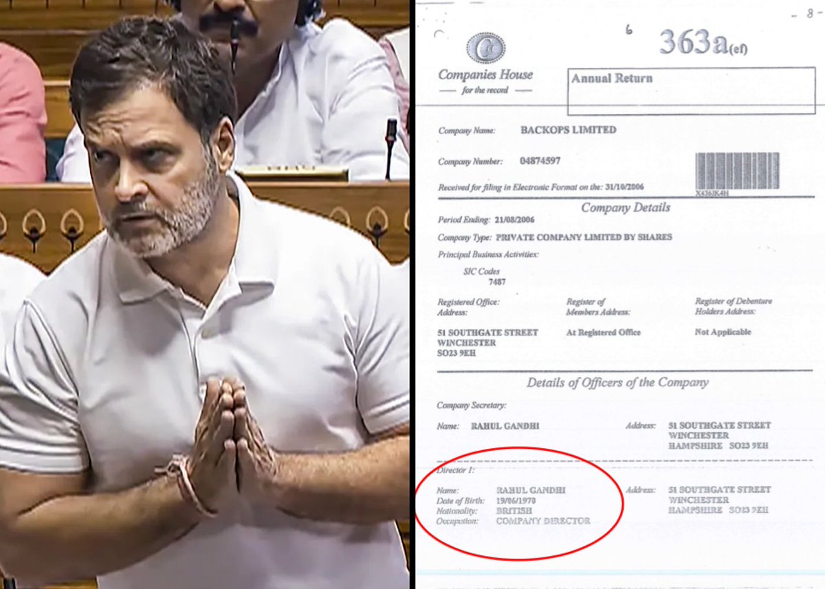 India's LoP may soon lose the right to be one.
We all know Rahul Gandhi's Dual Citizenship story is getting dragged forever.

But today Allahabad High Court has given an interim order.

Justice Rajeev Singh heard the matter for 90 minutes.
And then summoned a file.
Rahul Gandhi's