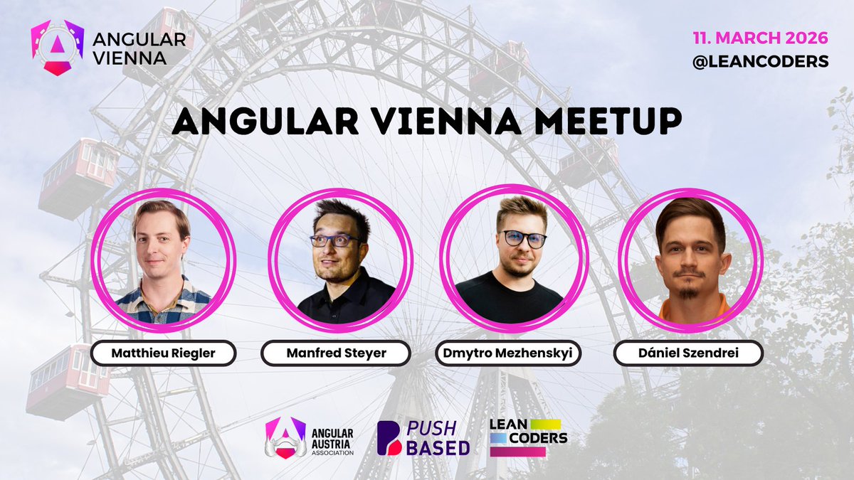 Angular Austria tweet media