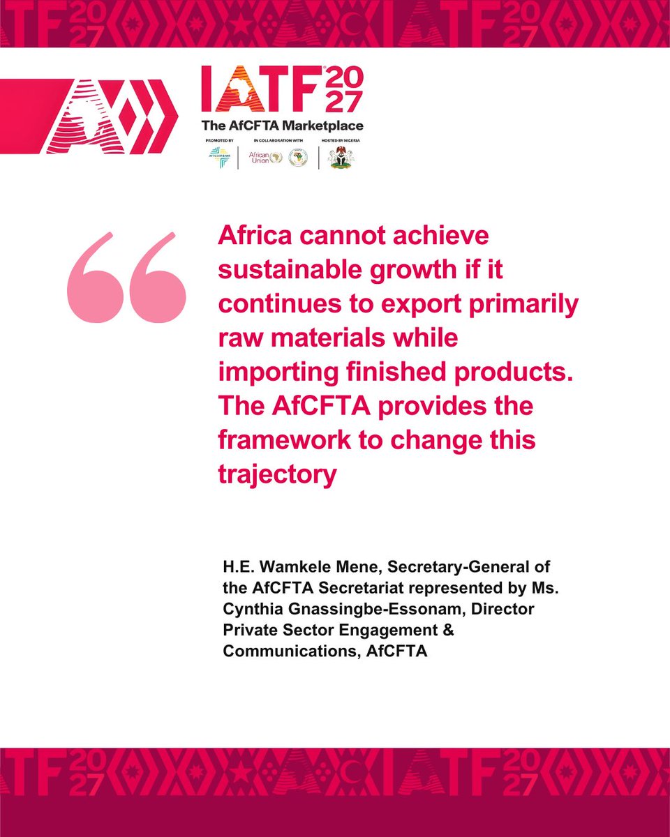 Intra-African Trade Fair IATF tweet media