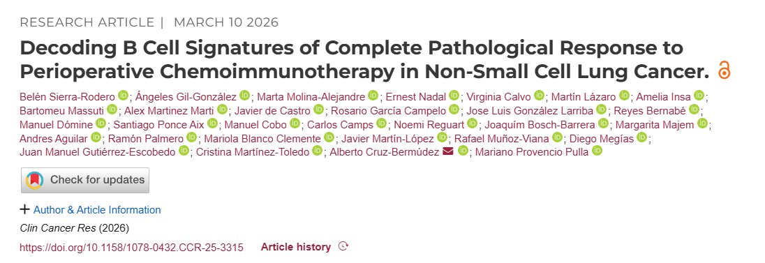 Grupo Español de Cáncer de Pulmón tweet media