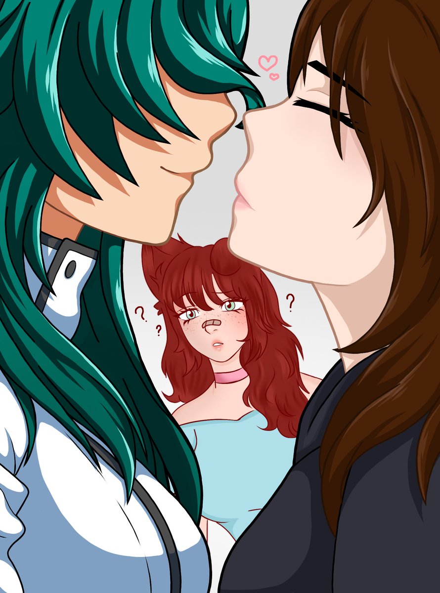 Yumeship with rose ❤

My bestie did her persona in the back U>U

#art #yume #anime #twwtuhm #fanart #art #collab #bestie