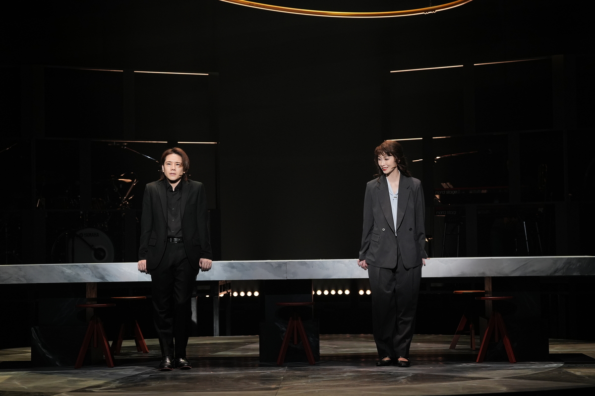 theatergirl_jp's tweet photo. 【開幕レポート】
舞台『悪の花』開幕！

A.B.C-Z #五関晃一、#海乃美月 らのコメントと舞台写真をお届け📸

▼記事はこちら
https://t.co/swaF2c4x7w

「心をかき乱されたい方は、ぜひ劇場に足を運んでください」

#悪の花 #和田優希 #久保廉 #安西慎太郎 #久保田秀敏 #宮下雄也 #みのすけ #水夏希 #羽場裕一