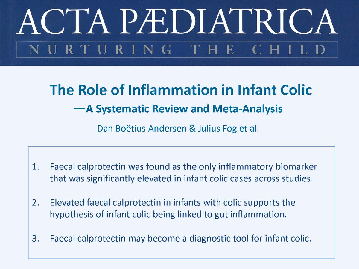 ActaPaediatrica's tweet photo. The role of inflammation in infant colic @koebenhavns_uni  
https://t.co/25VxSaXqIS https://t.co/hdfpRa7kNl