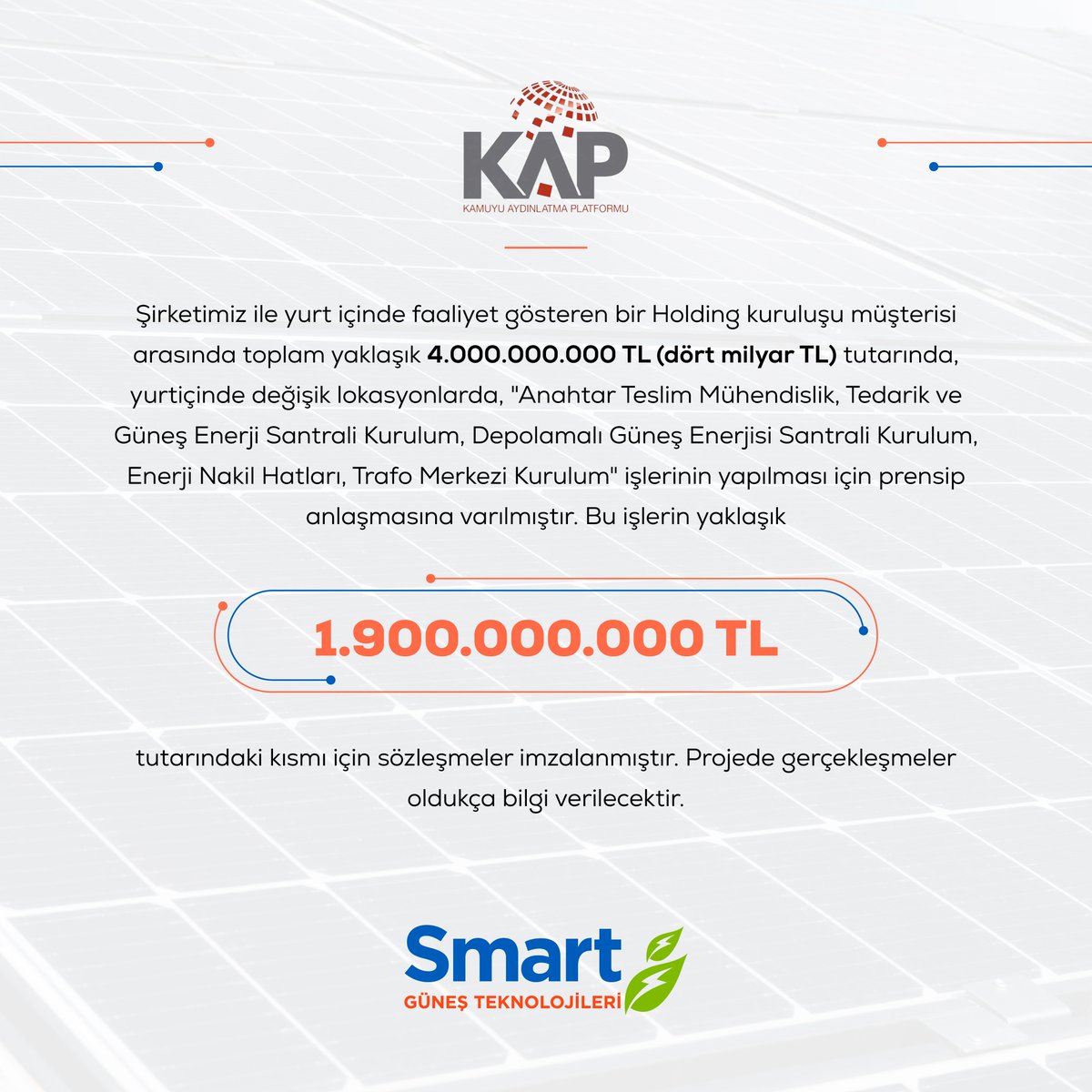 Smart Güneş Teknolojileri tweet media