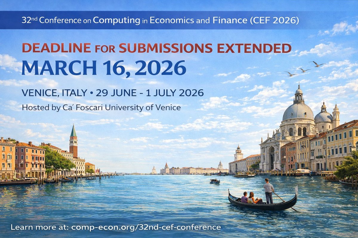 Society for Computational Economics tweet media