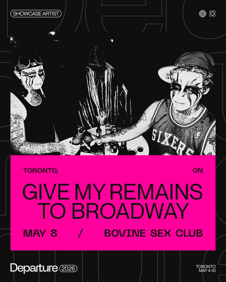 GIVE MY REMAINS TO BROADWAY tweet media