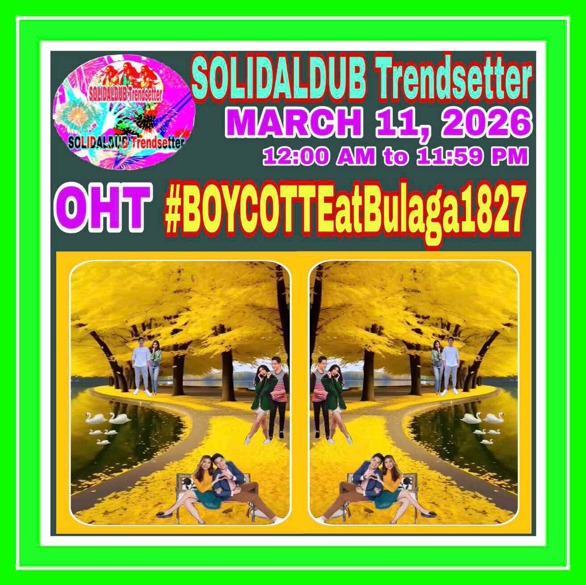 SOLIDALDUB Trendsetter tweet media