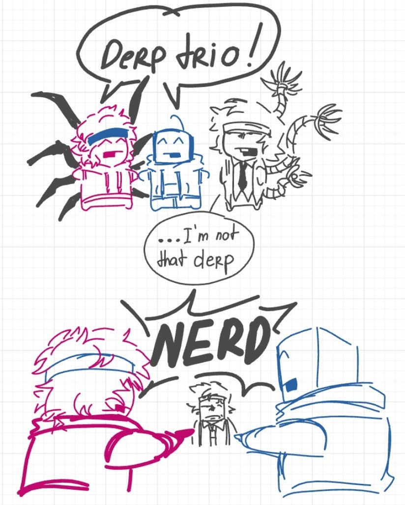 GentlemanDerpy's tweet photo. Derp Trio
#SkeppyFanArt
#roierfanart
#Doied https://t.co/LXXnit96Fb