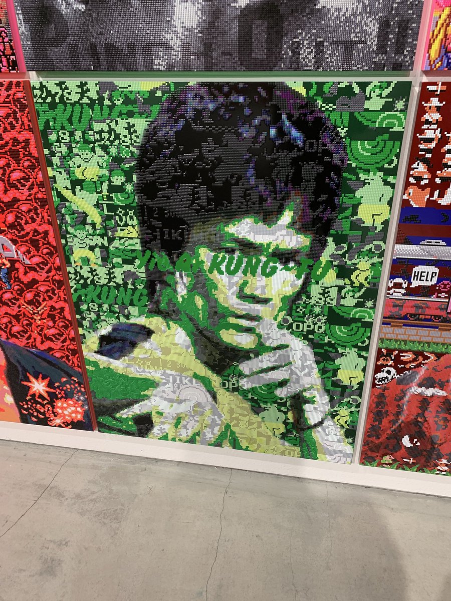 銀座蔦屋書店
森洋史個展　メタやたら

パロディーとレトロゲームの再構築。
全部元ネタわかっちゃうから
見てて飽きない。
#メタやたら