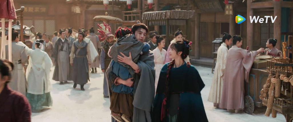 kdramashii's tweet photo. I am too soft for all of this.

The wife just look at the husband.  He instinctively knew and didn't hesitate to carry her.

#PursuitOfJade #PursuitOfJadeEp12 https://t.co/8xeHbp8Dyc