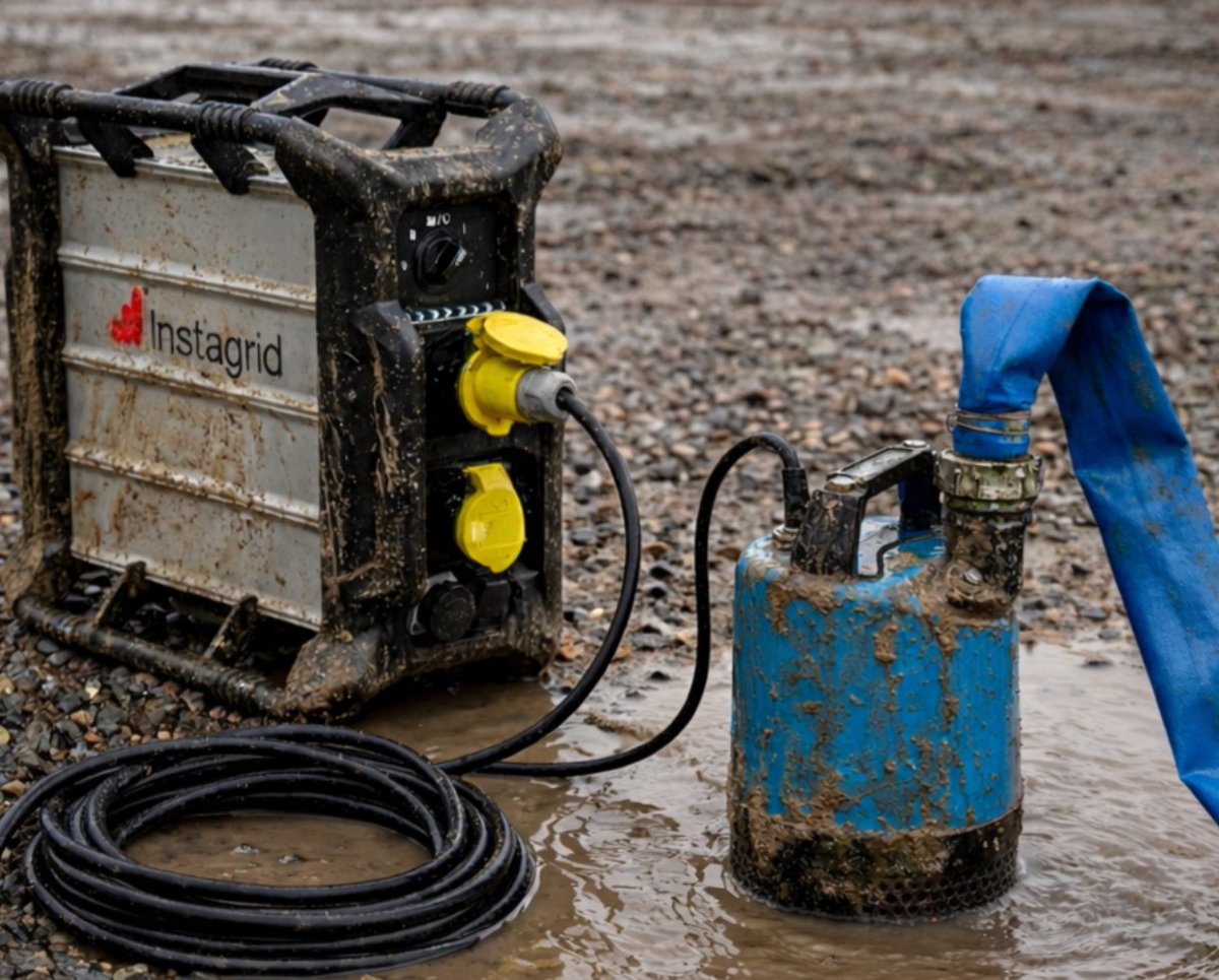 im_mining's tweet image. Mine #dewatering #pumps are usually powered by mains connections or generators. Due to increasing focus on emissions, noise protection &amp;amp; flexibility, mobile #batterystorage systems are now coming into focus as an alternative says @Tsurumi shorturl.at/zS8yP @instagridpower