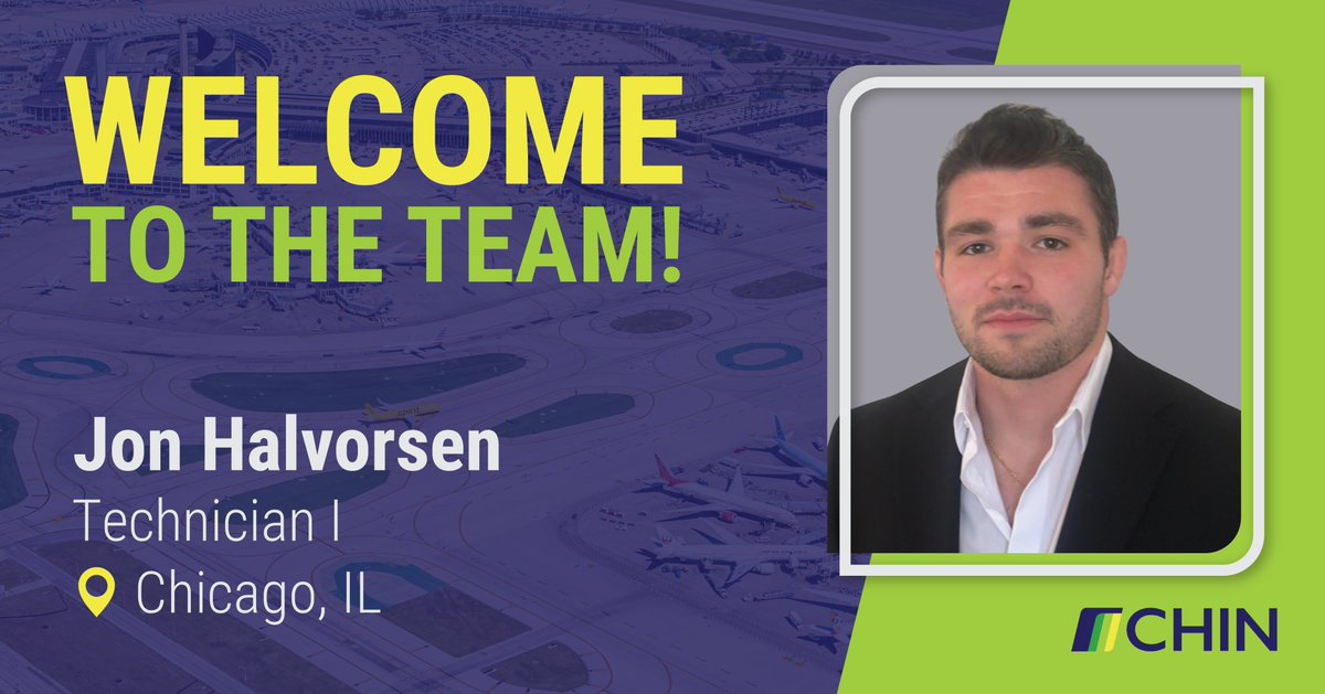 CHIN is excited to welcome Jon Halvorsen to our Aviation Team as Technician I. 

We look forward to the perspective and dedication he will bring to our Aviation sector. Welcome to the CHIN team, Jon!

#CHINTeam #Aviation #NewHire #GenuinelyInvested