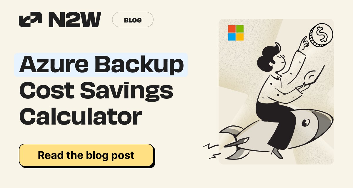 n2wsoftware's tweet photo. Before you can fix spending problem, you need to understand what you’re actually paying for. 

#Azure backup costs are not predictable, nor are they transparent. 

We broke down exactly what's driving the cost, and how to fix it:  https://t.co/F8iRhkpMY8 https://t.co/f5OdB0FCCV