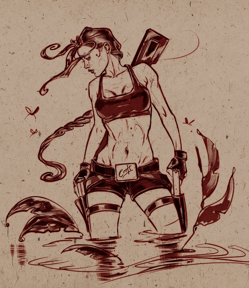 InnaVjuzhanina's tweet image. Artists, show your range 🎨

#art #tombraider #laracroft #noai
