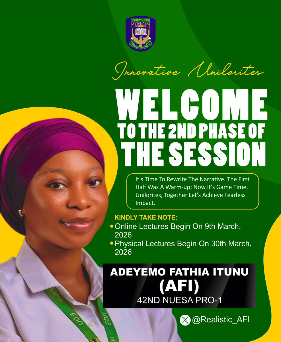 ADÉYEMO FATHIA ÌTÙNÚ tweet media