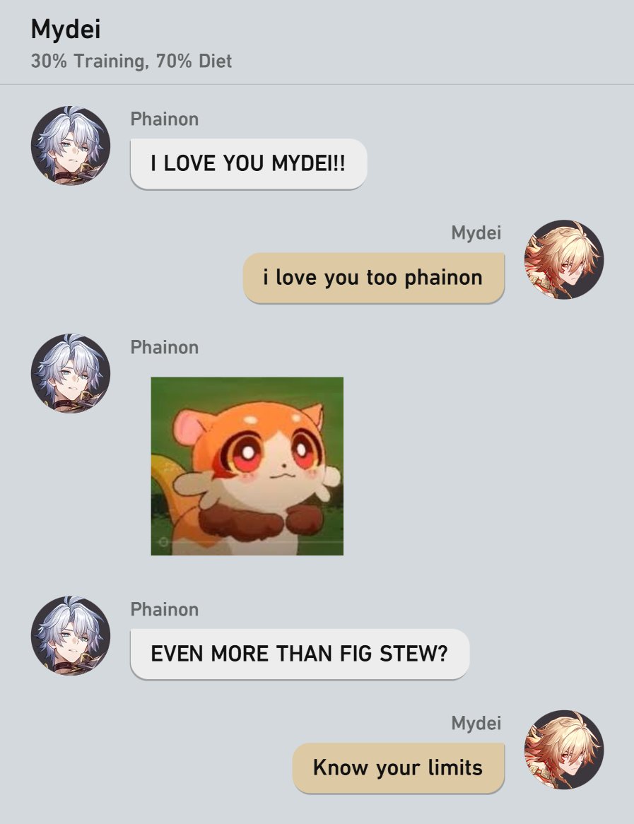 #phaidei never test mydei's obsession with fig stew