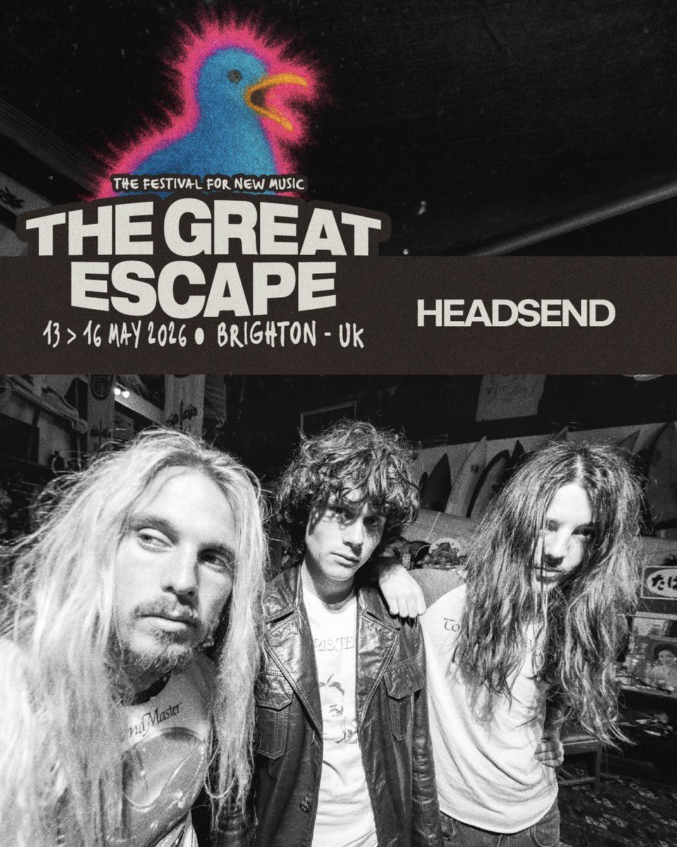 tapmusic's tweet photo. . @headsendband have announced their new EP, 'Angel Glands', set for release on March 27th! To celebrate the release, they have announced a string of shows around Australia, and are also performing at @thegreatescape ❤️‍🔥

https://t.co/oeY6rZoyeK https://t.co/G7Lnxbb8ad