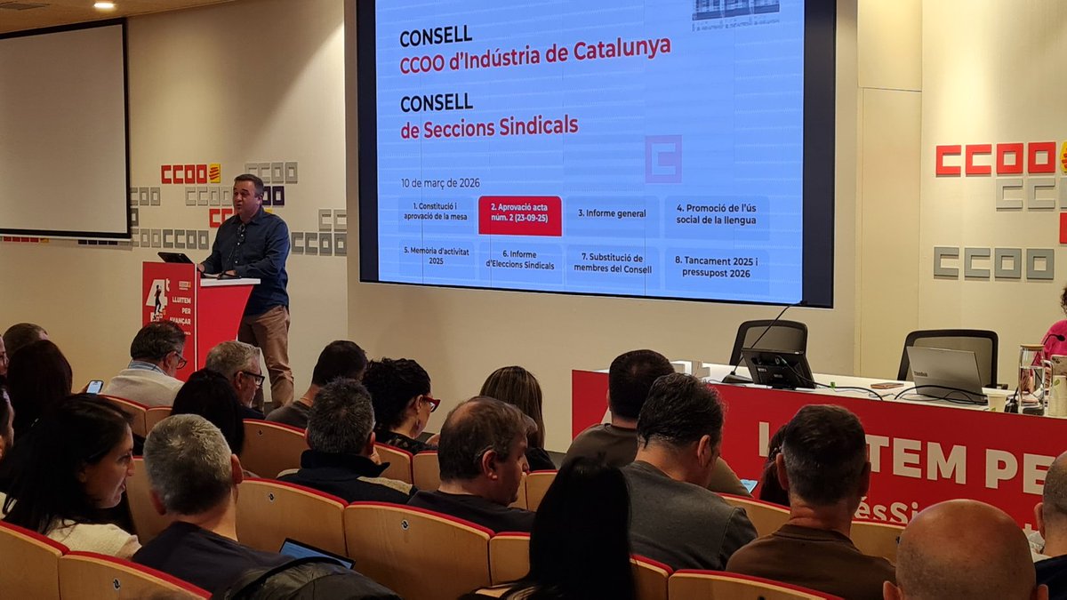 CCOO Indústria Catalunya tweet media