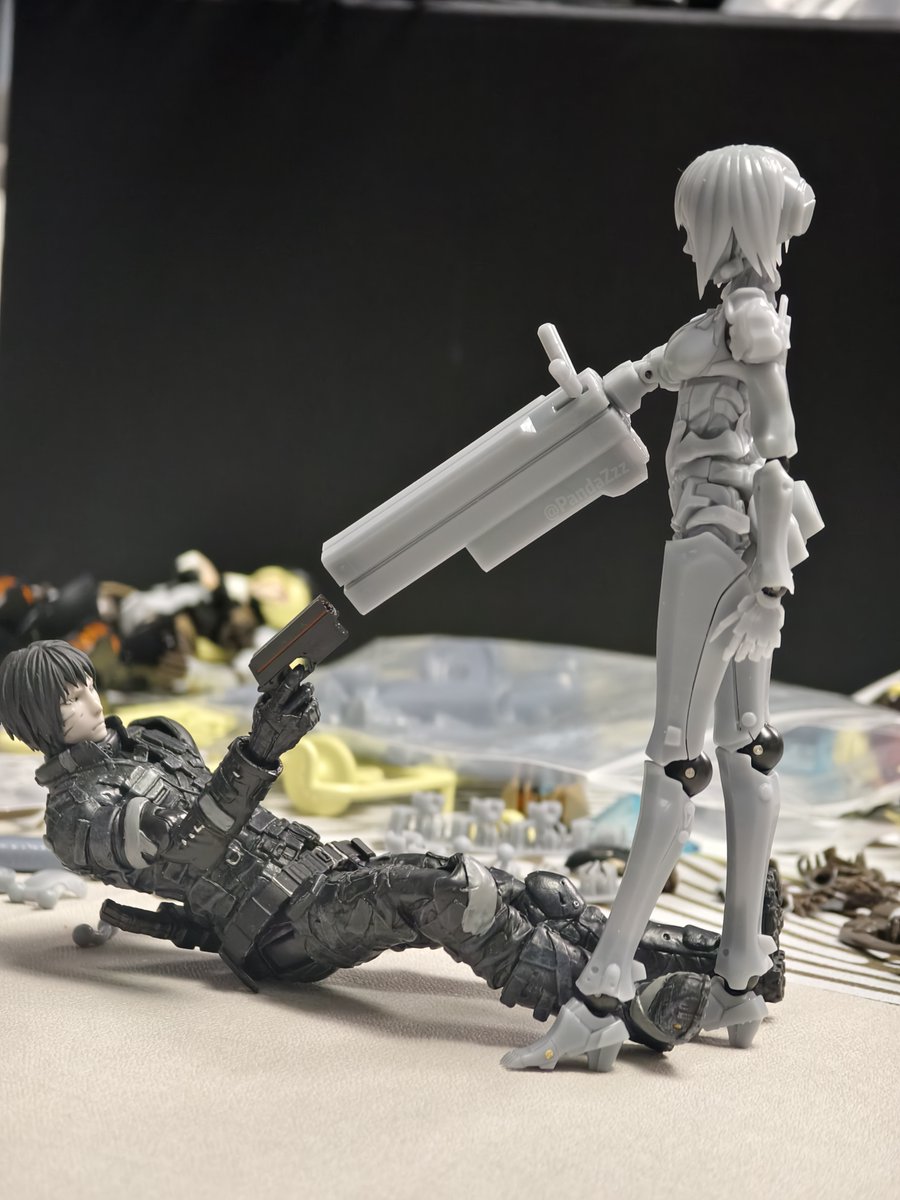 PandaZhangzz's tweet photo. Sanakan figure V2
#BLAME #バイオメガ #弐瓶勉 #Cibo #Sanakan #Killy https://t.co/hd6Zh340IW