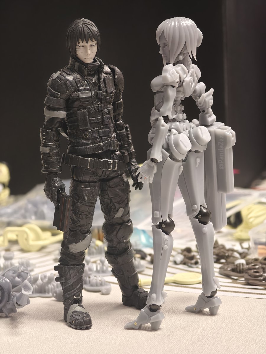 PandaZhangzz's tweet photo. Sanakan figure V2
#BLAME #バイオメガ #弐瓶勉 #Cibo #Sanakan #Killy https://t.co/hd6Zh340IW