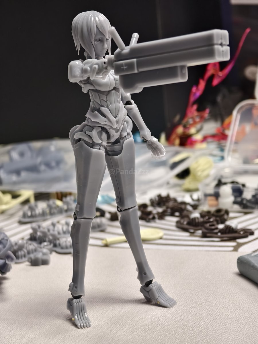 PandaZhangzz's tweet photo. Sanakan figure V2
#BLAME #バイオメガ #弐瓶勉 #Cibo #Sanakan #Killy https://t.co/hd6Zh340IW