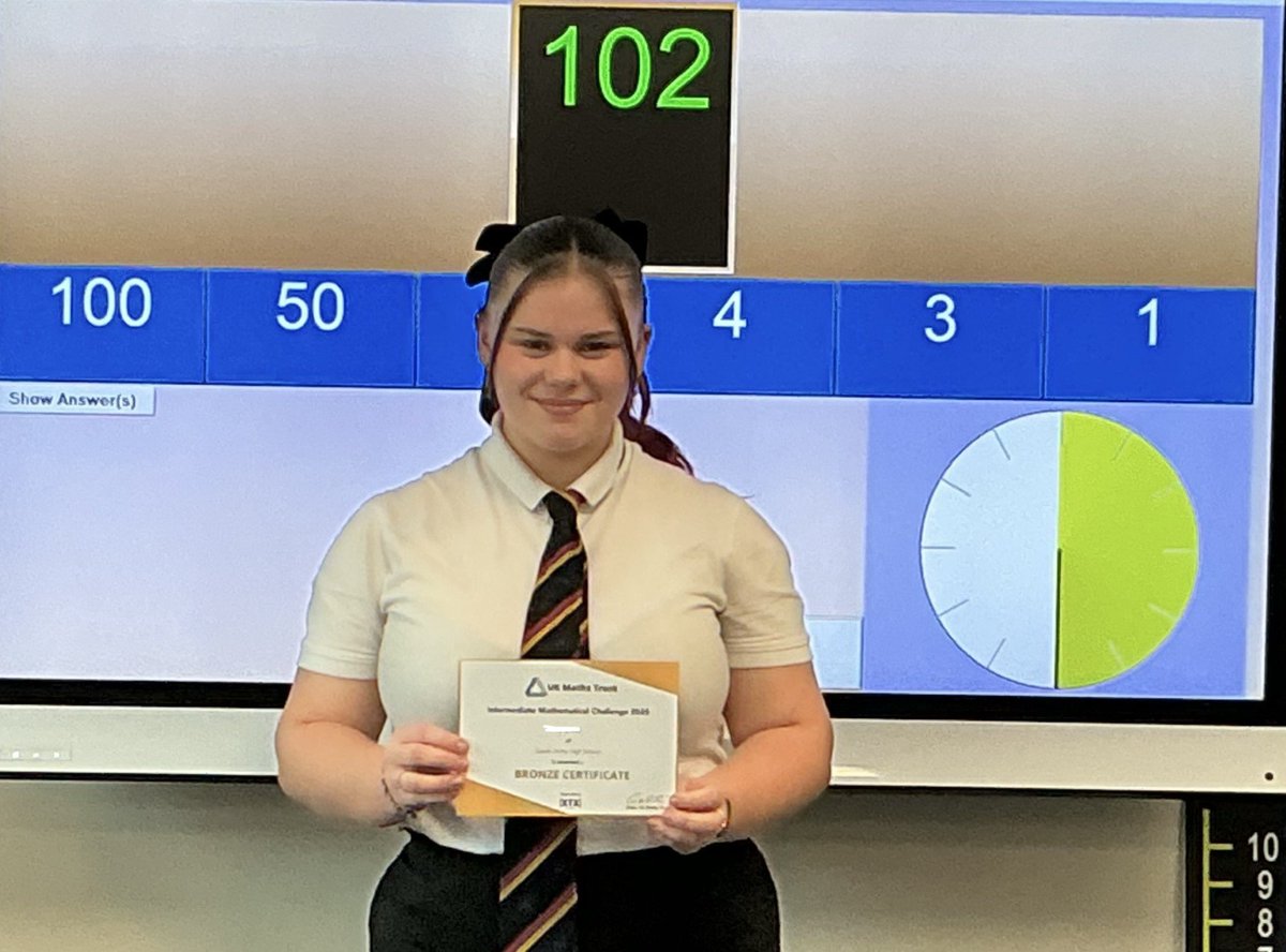 QAHS_Maths's tweet photo. Well done to our intermediate maths challenge bronze, silver and gold winners. Here is a selection of our winners!
@qahsinfo https://t.co/cgwqGJnVPP