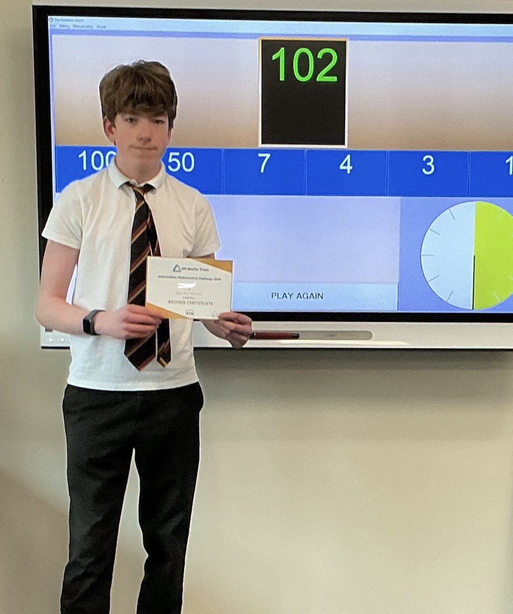 QAHS_Maths's tweet photo. Well done to our intermediate maths challenge bronze, silver and gold winners. Here is a selection of our winners!
@qahsinfo https://t.co/cgwqGJnVPP
