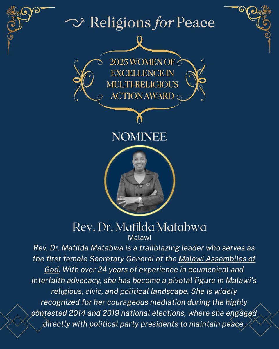 Religions for Peace tweet media