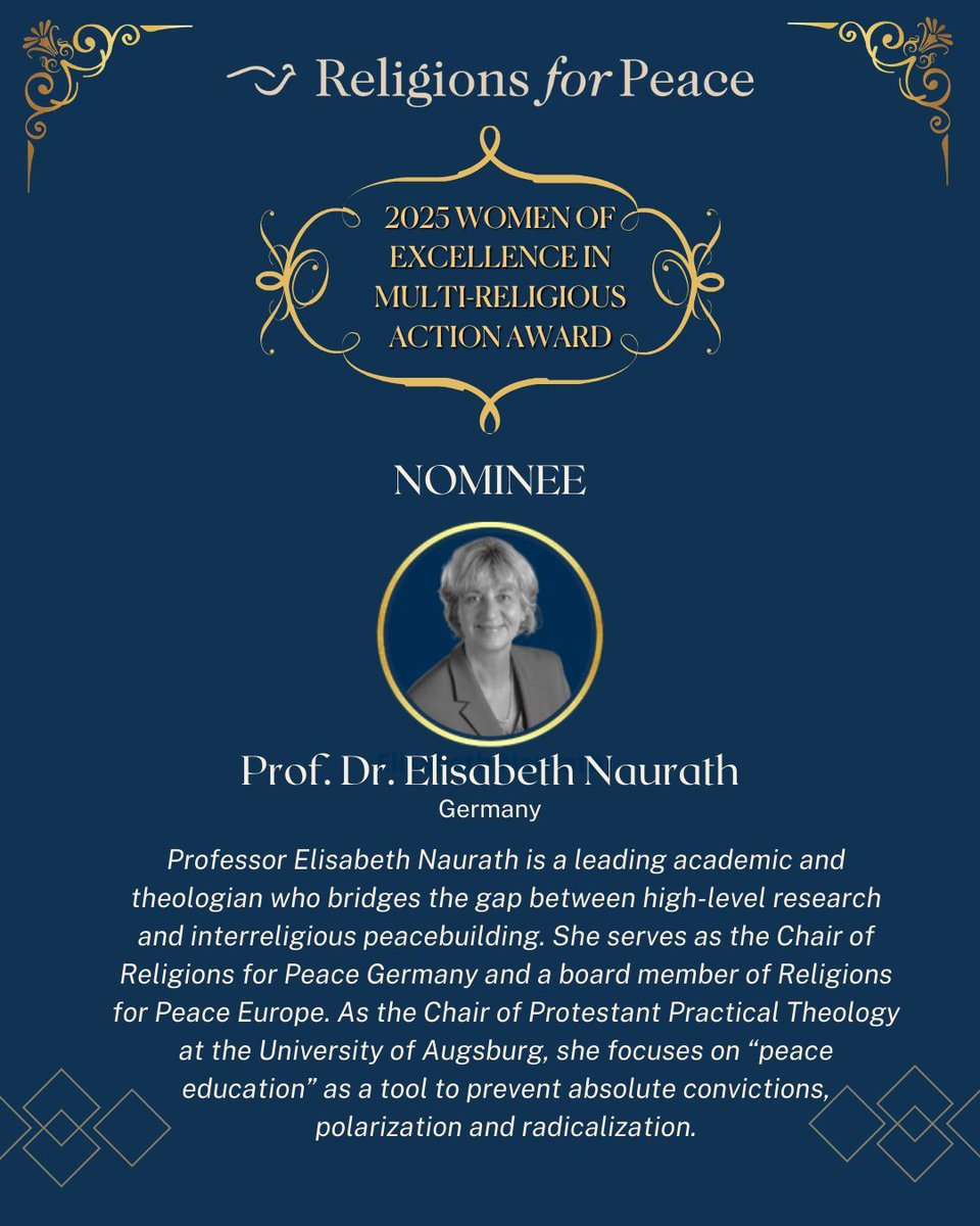 Religions for Peace tweet media