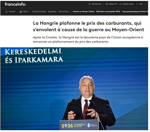 VictorSinclair3's tweet photo. Compte tenu des événements, Orban, le "vilain dictateur" a plafonné le prix de l'essence afin de préserver le pouvoir d'achat des ménages hongrois.
Le gentil démocrate Macron n'en a rien à branler et déclare qu'il ne peut rien faire.
Si seulement les normies s'éveillaient... https://t.co/f5KGNxLOFT